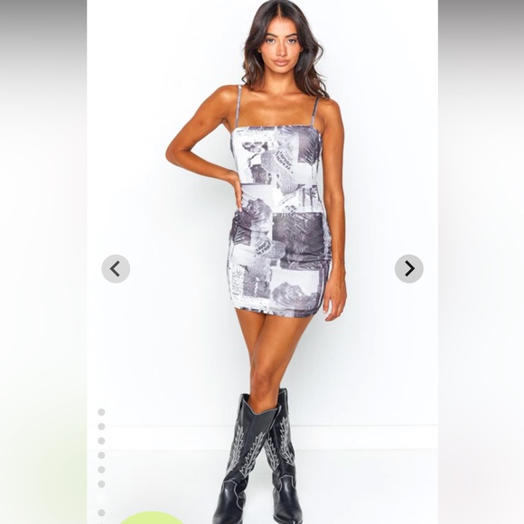 Beginning boutique size 8 mini dress - Picture 2 of 6